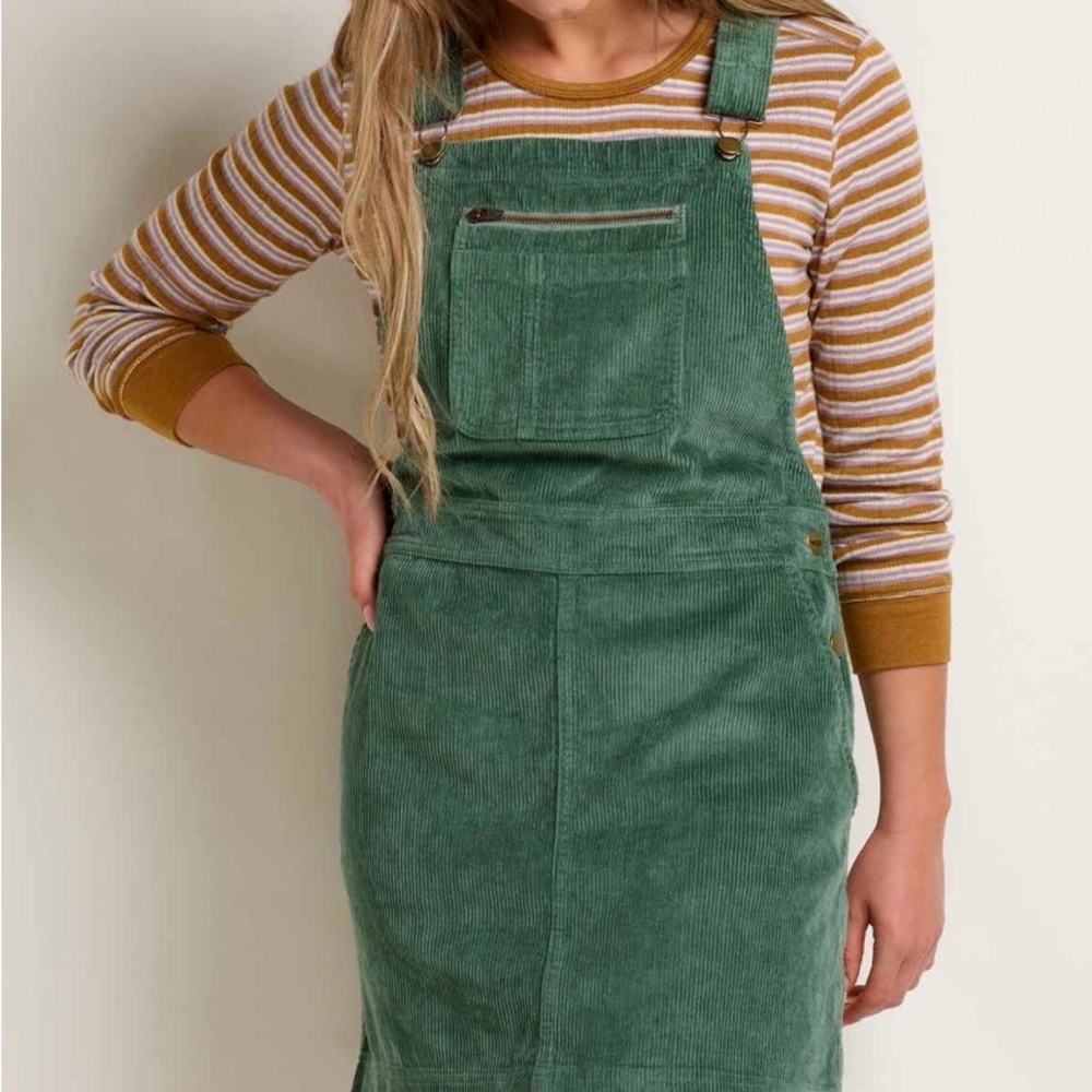 Toad & Co Scouter Cord Green Jumper